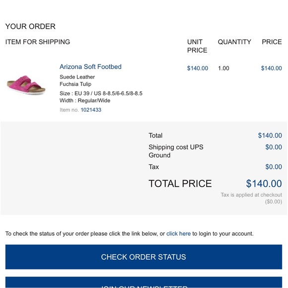 Birkenstock Arizona Soft Footbed in Fuchsia Tulip - Picture 6 of 6